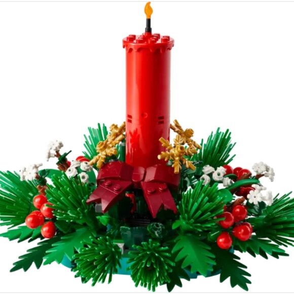 LEGO Christmas Table Decoration Candle Wreath Centerpiece 40743 BNIB - Picture 3 of 3